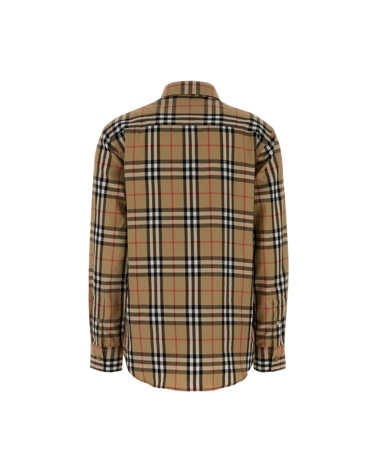 Burberry Beige Shirt Shirts