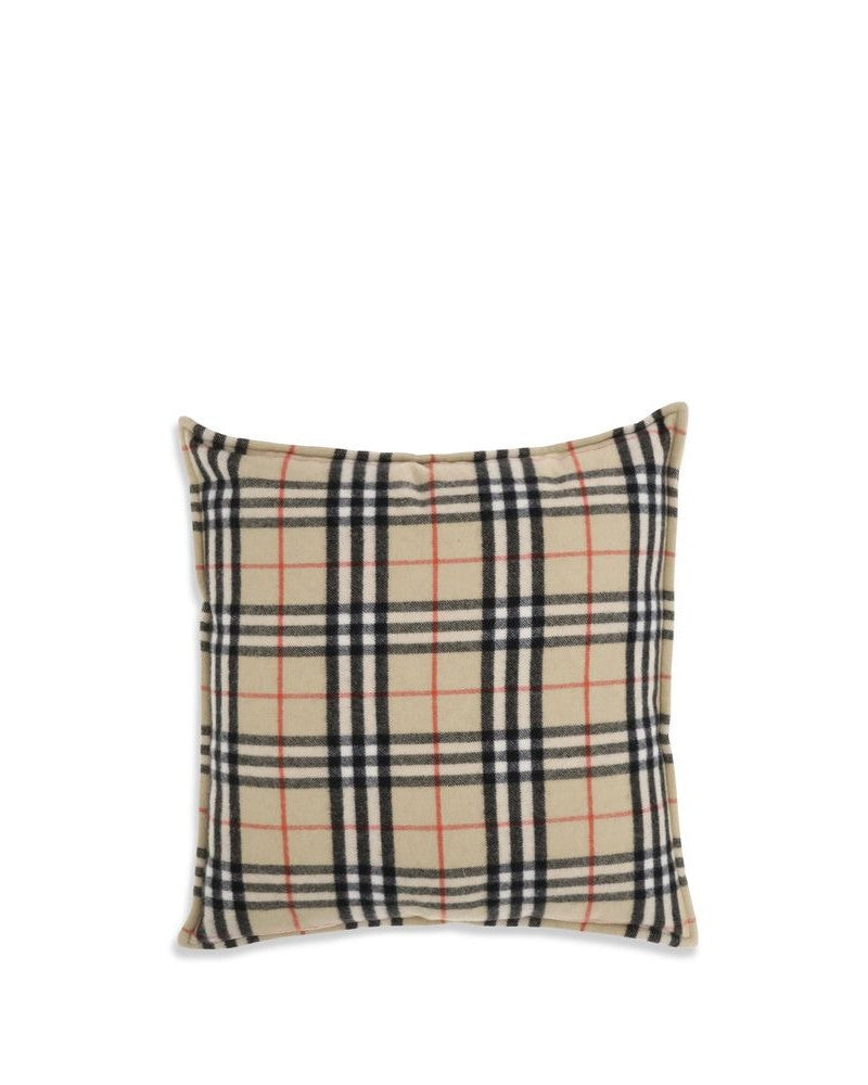 Burberry Beige Wool Pillow Glam Steals
