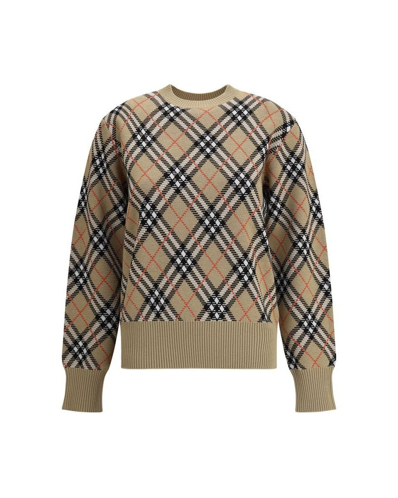 Burberry Beige Wool Sweat-shirt Glam Steals