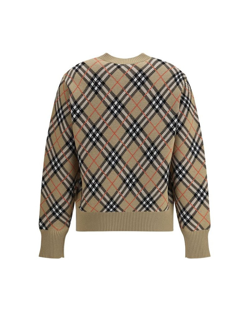Burberry Beige Wool Sweat-shirt Glam Steals
