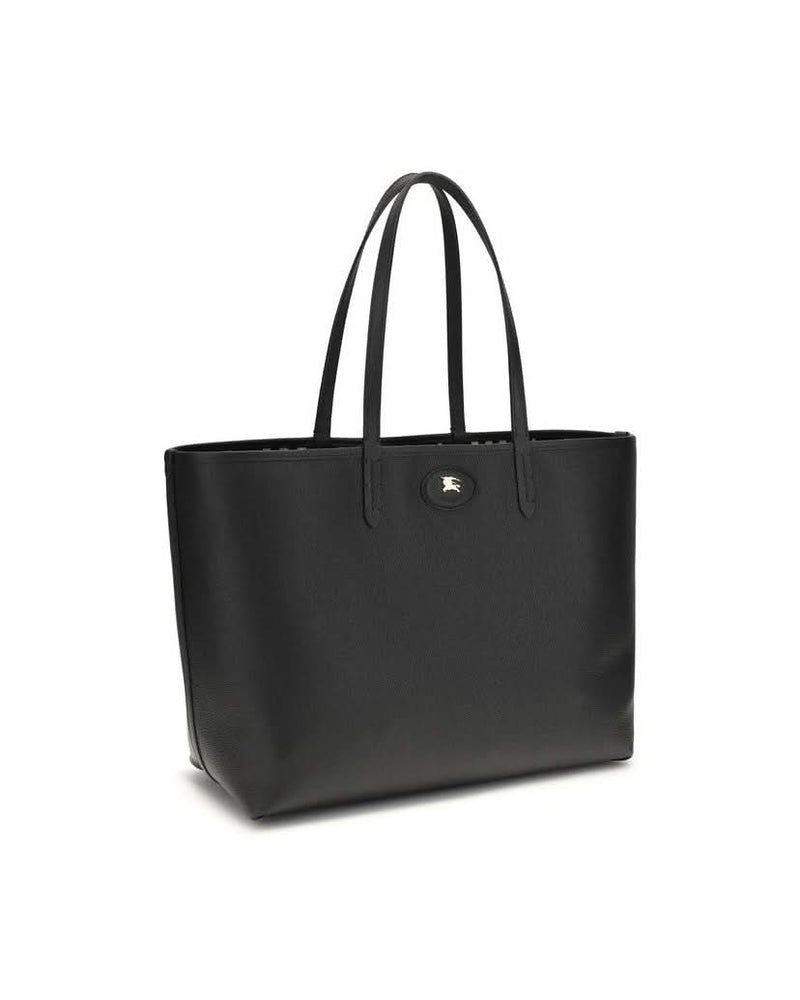 Burberry Black Calf Leather Bos Taurus Shoulder Bag 
