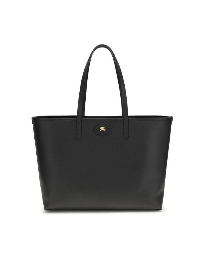 Burberry Black Calf Leather Bos Taurus Shoulder Bag 