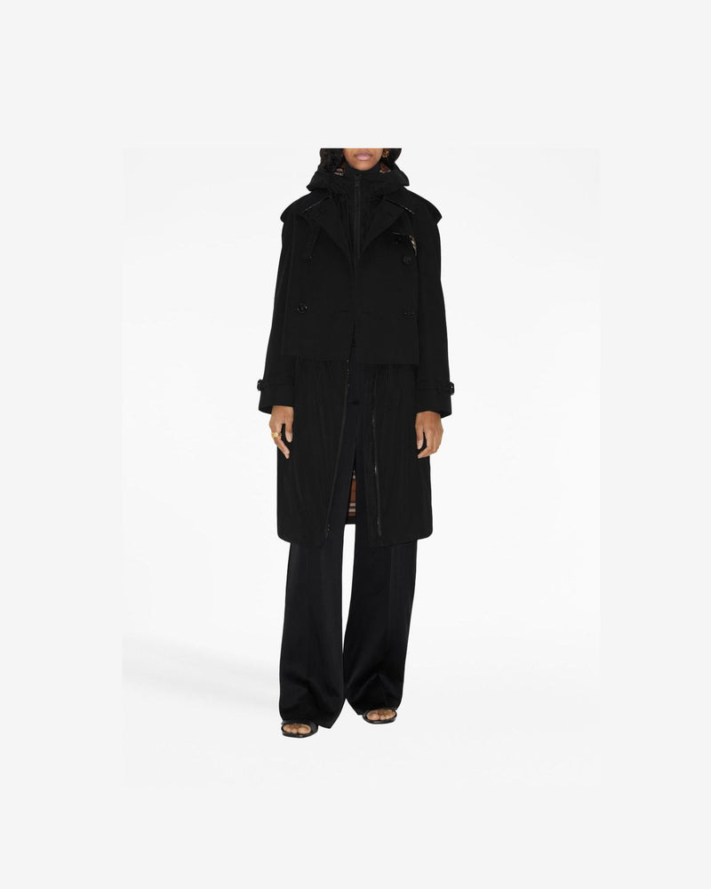 Burberry Black Coat Glam Steals