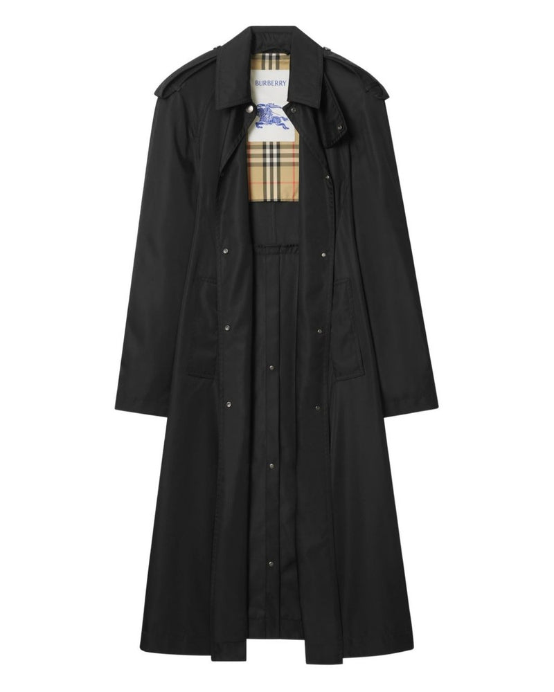Burberry Black Coat Glam Steals