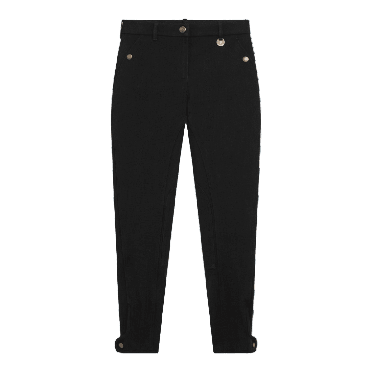 Burberry Black Cotton Slim Stretch Jodhpur Trouser Glam Steals