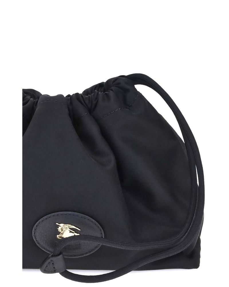 Burberry Black Polyamide Clutch Bag Glam Steals