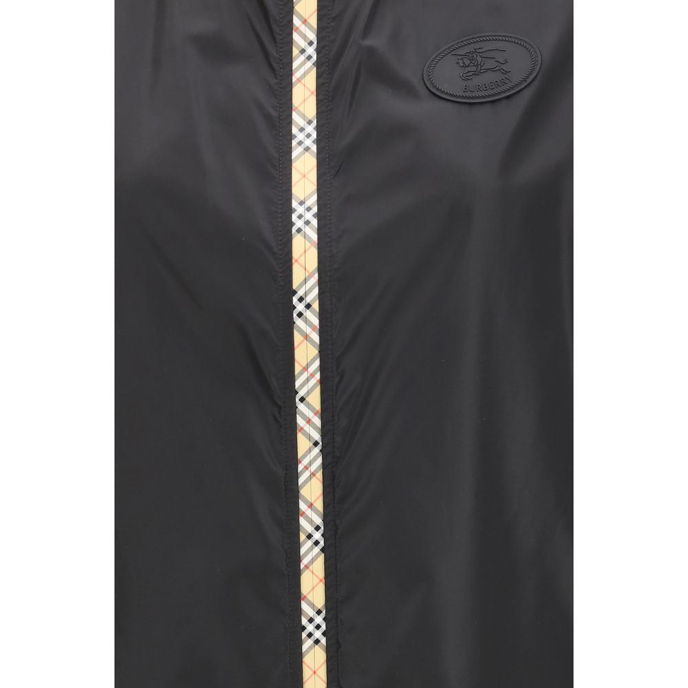 Burberry Black Polyamide Coat Glam Steals