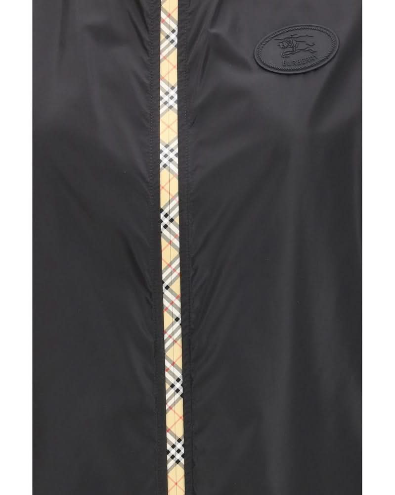 Burberry Black Polyamide Coat 