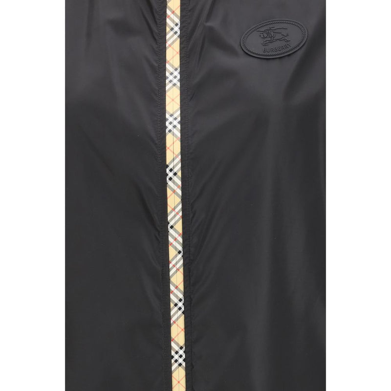 Burberry Black Polyamide Coat Glam Steals