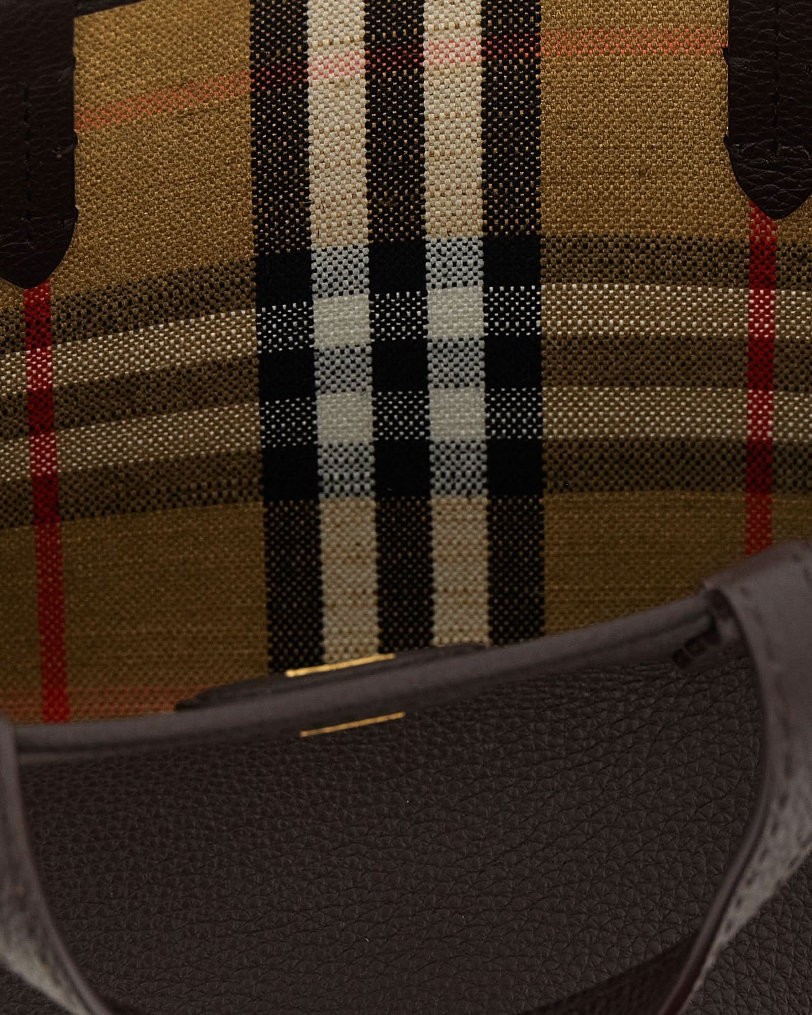 Burberry Bloomsbury Mini Reversible Handbag Glam Steals