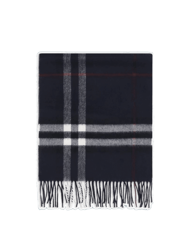 Burberry Blue Cashmere Scarf Glam Steals