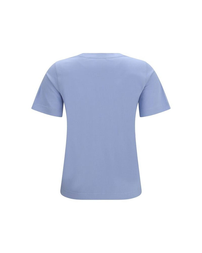 Burberry Blue Cotton T-shirt Glam Steals