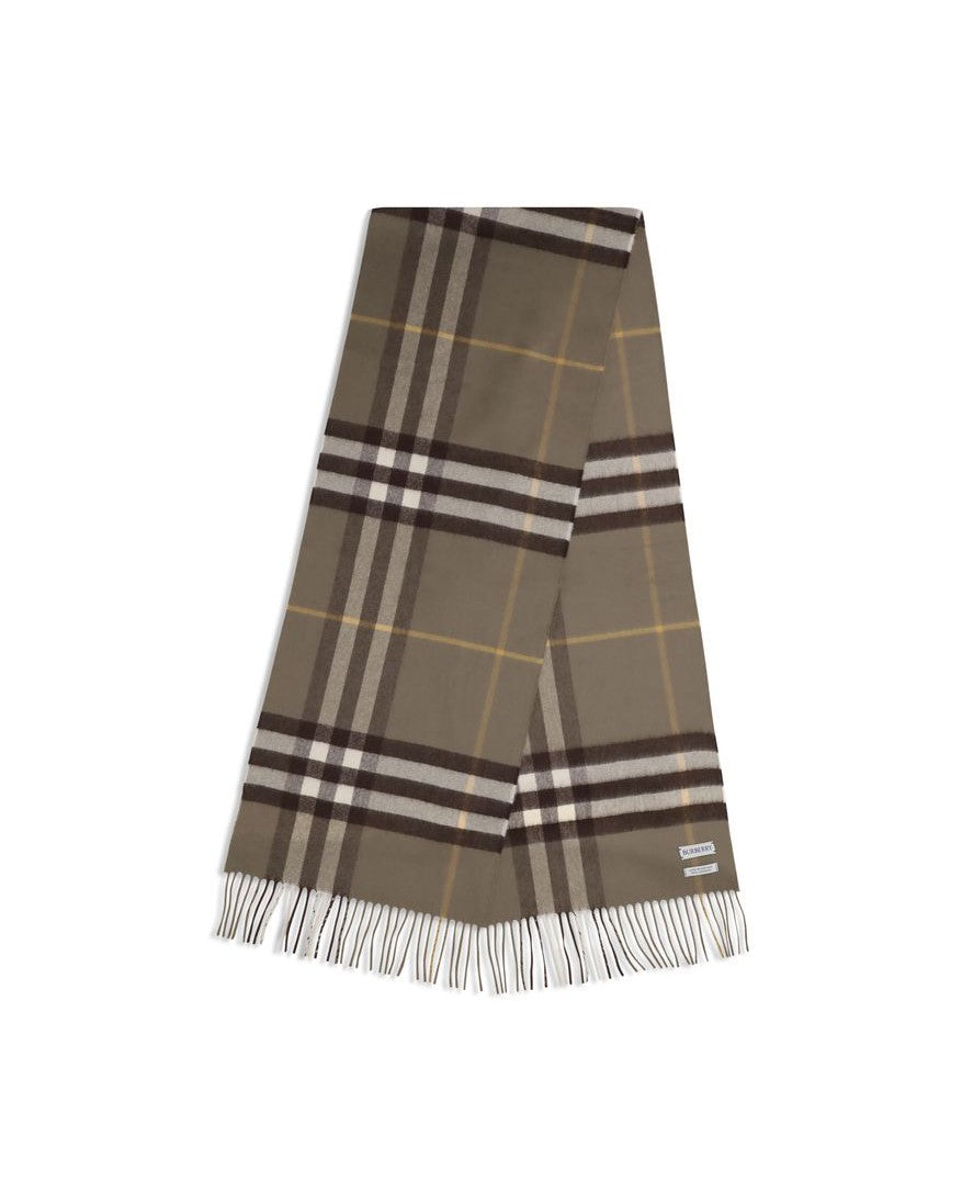 Burberry Brown Cashmere Scarf Glam Steals