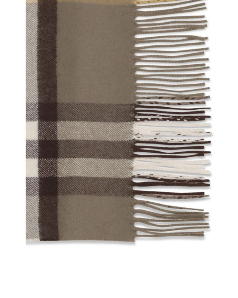 Burberry Brown Cashmere Scarf Glam Steals