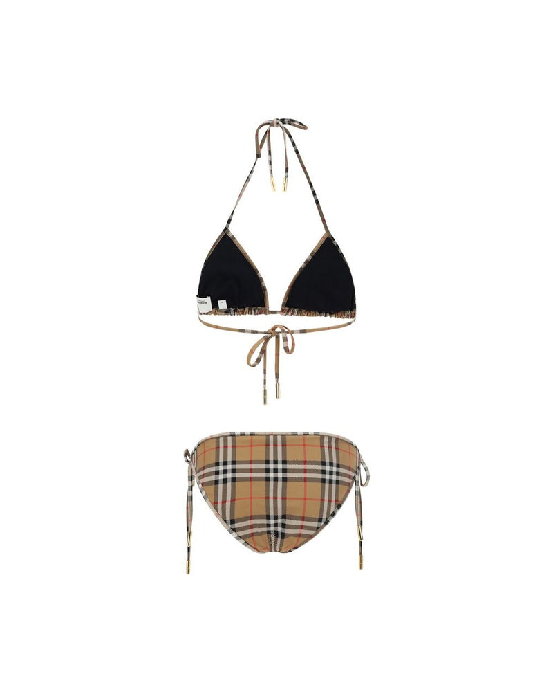 Burberry Brown Polyamide Bikini Glam Steals