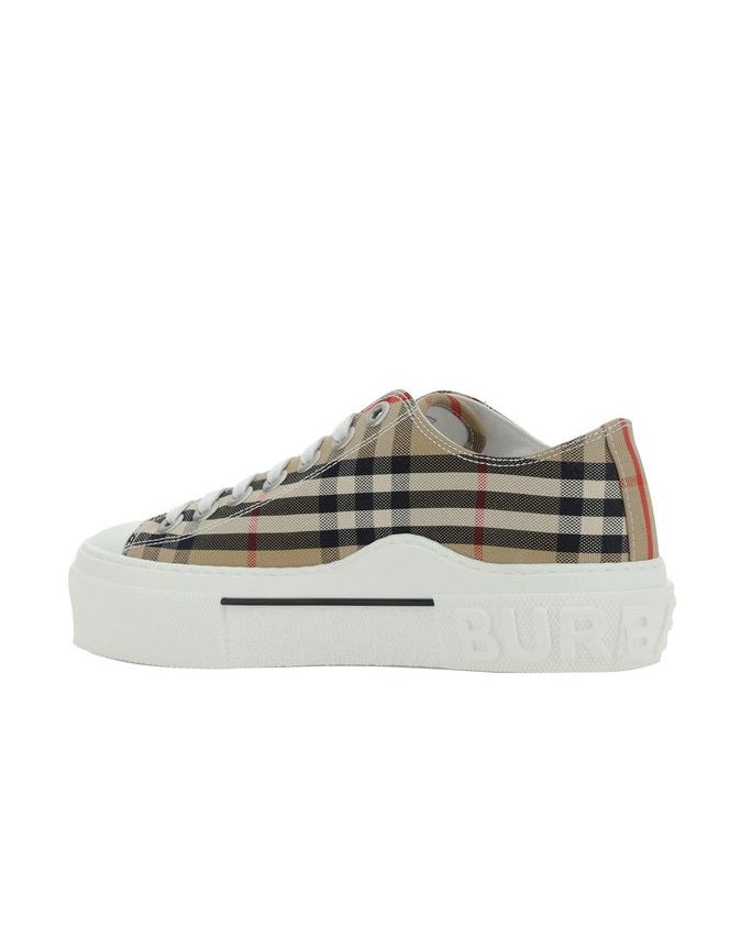 Burberry Brown Rubber Low Top Sneakers Glam Steals