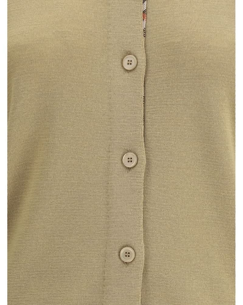 Burberry Brown Wool Cardigan Glam Steals