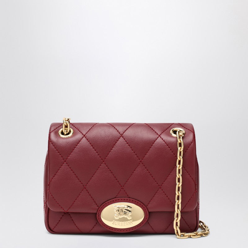 Burberry Burgundy Strand Medium Bag Glam Steals