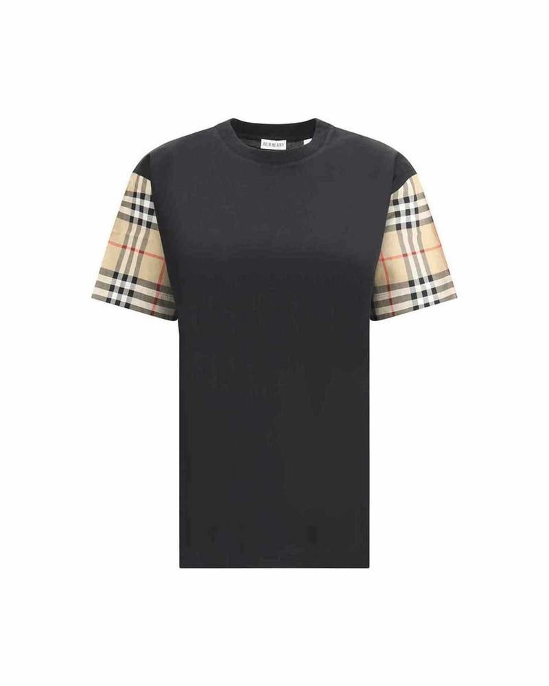Burberry Check Archive Sleeve T-Shirt Glam Steals