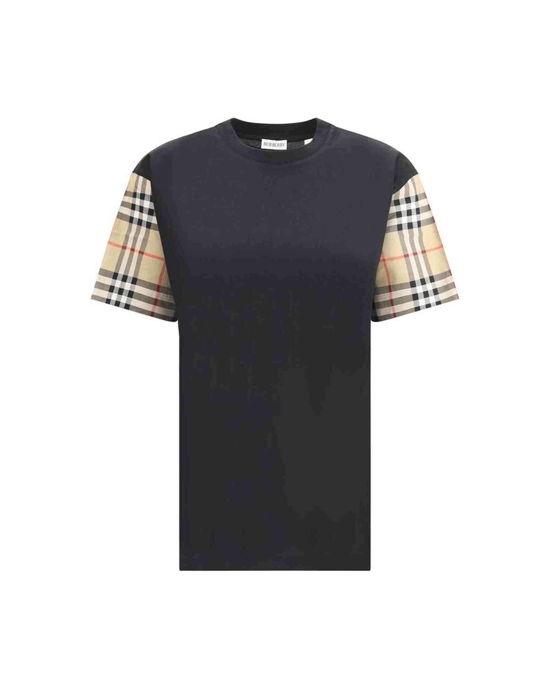 Burberry Check Archive Sleeve T-Shirt Glam Steals