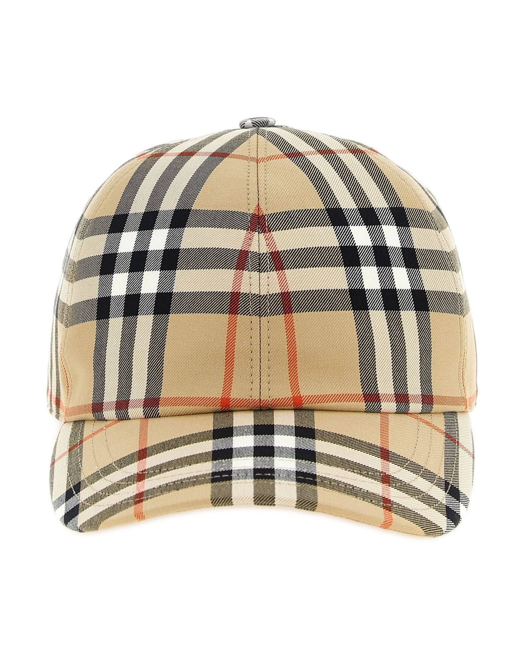 Burberry Check Cap Glam Steals