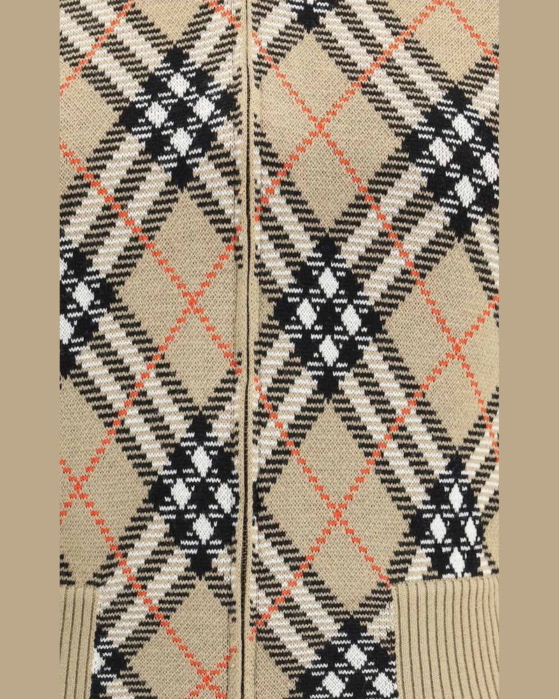 Burberry Check Cardigan Glam Steals