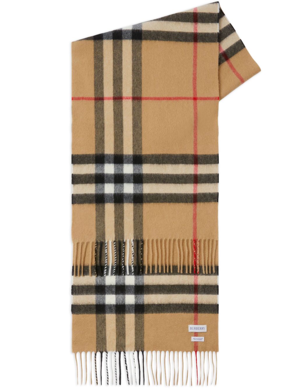 Burberry Check Cashmere Scarf Glam Steals
