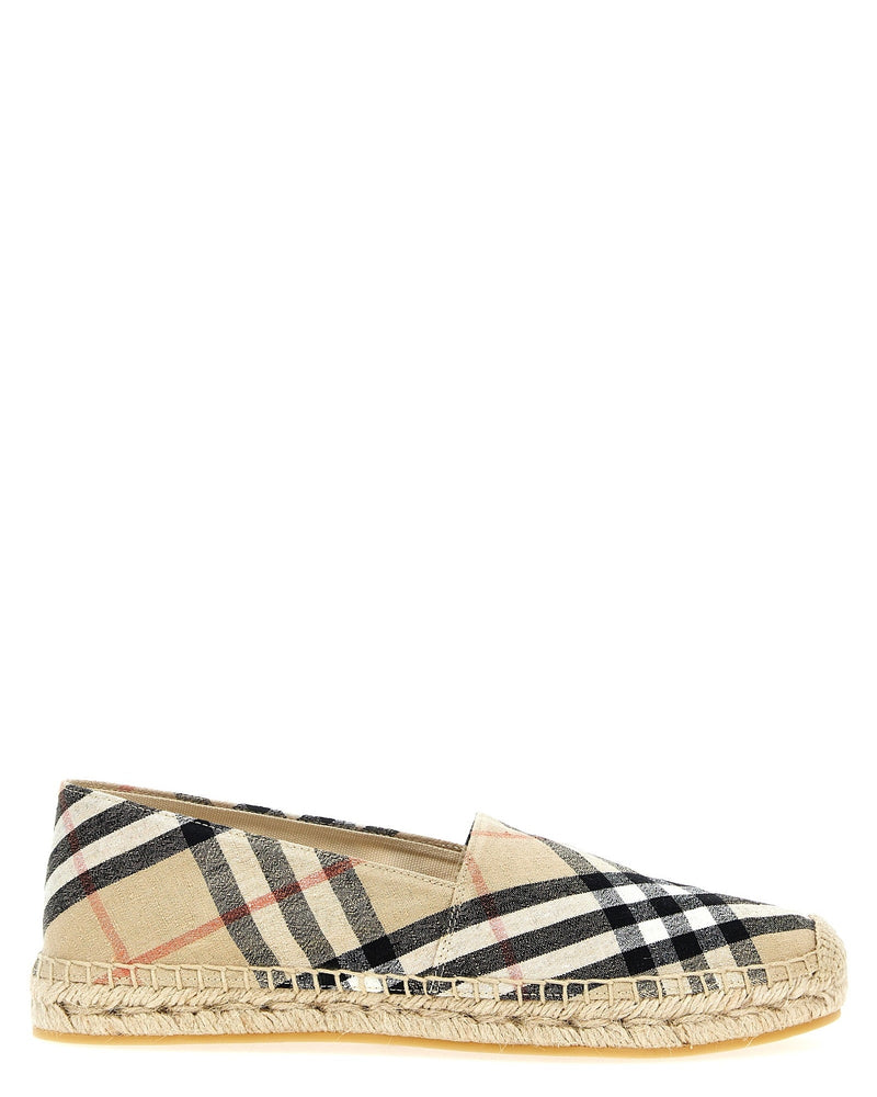 Burberry Check Espadrilles Glam Steals
