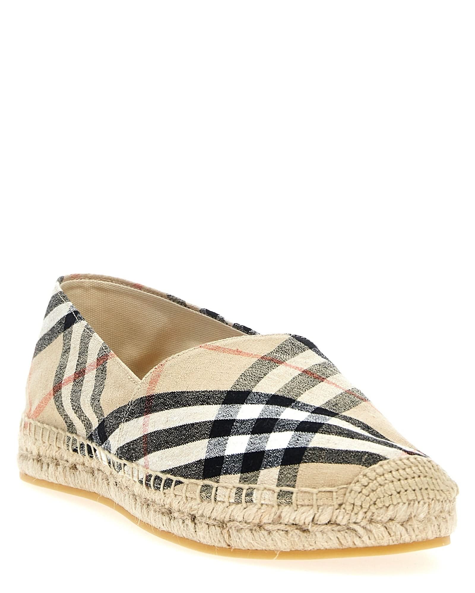 Burberry Check Espadrilles Glam Steals