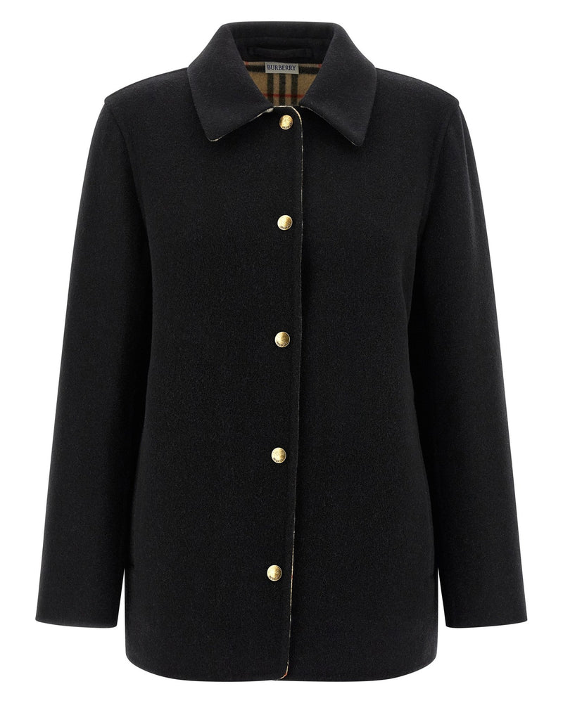 Burberry Check Lining Jacket, Glam Steals
