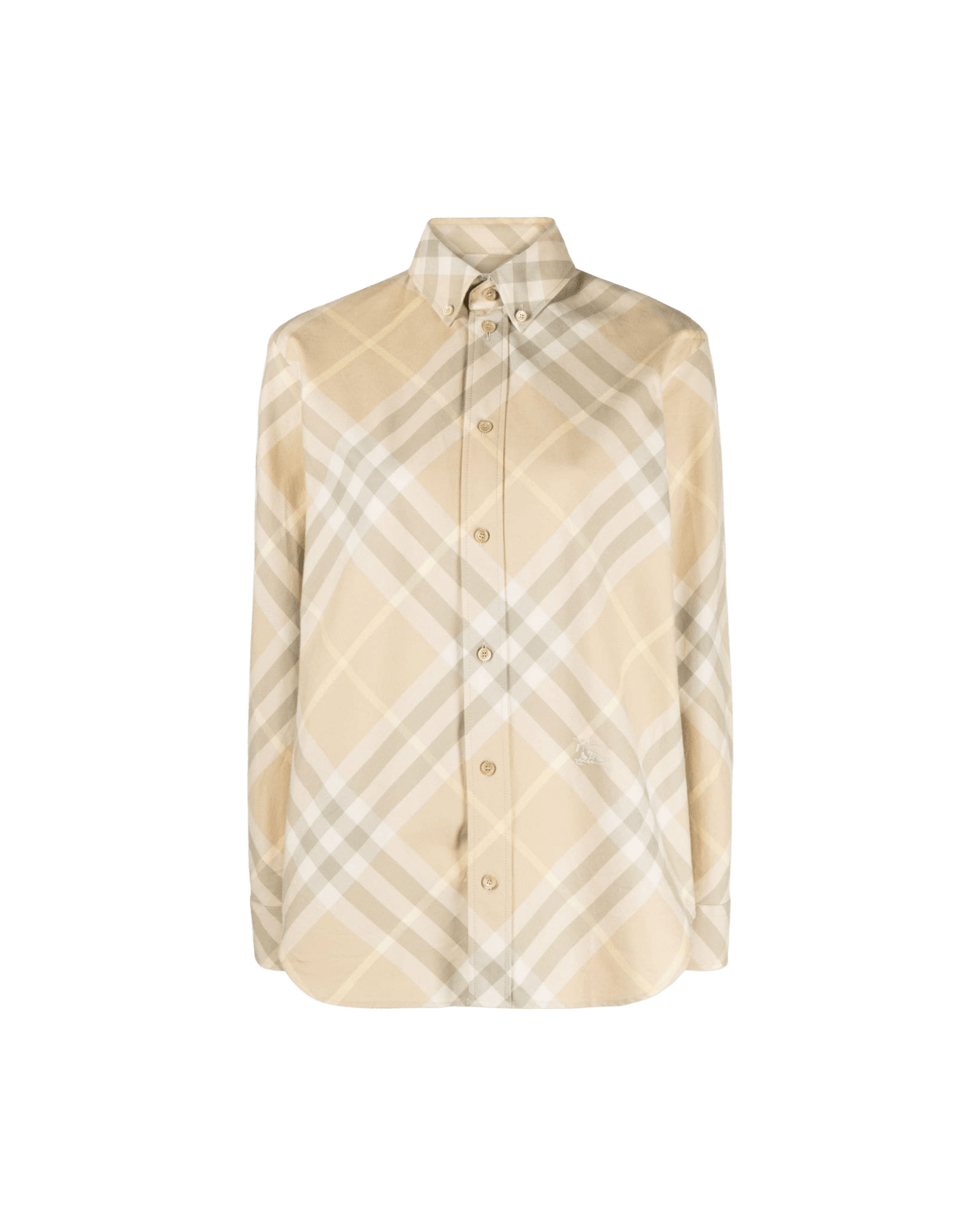Burberry Check Motif Shirt Glam Steals