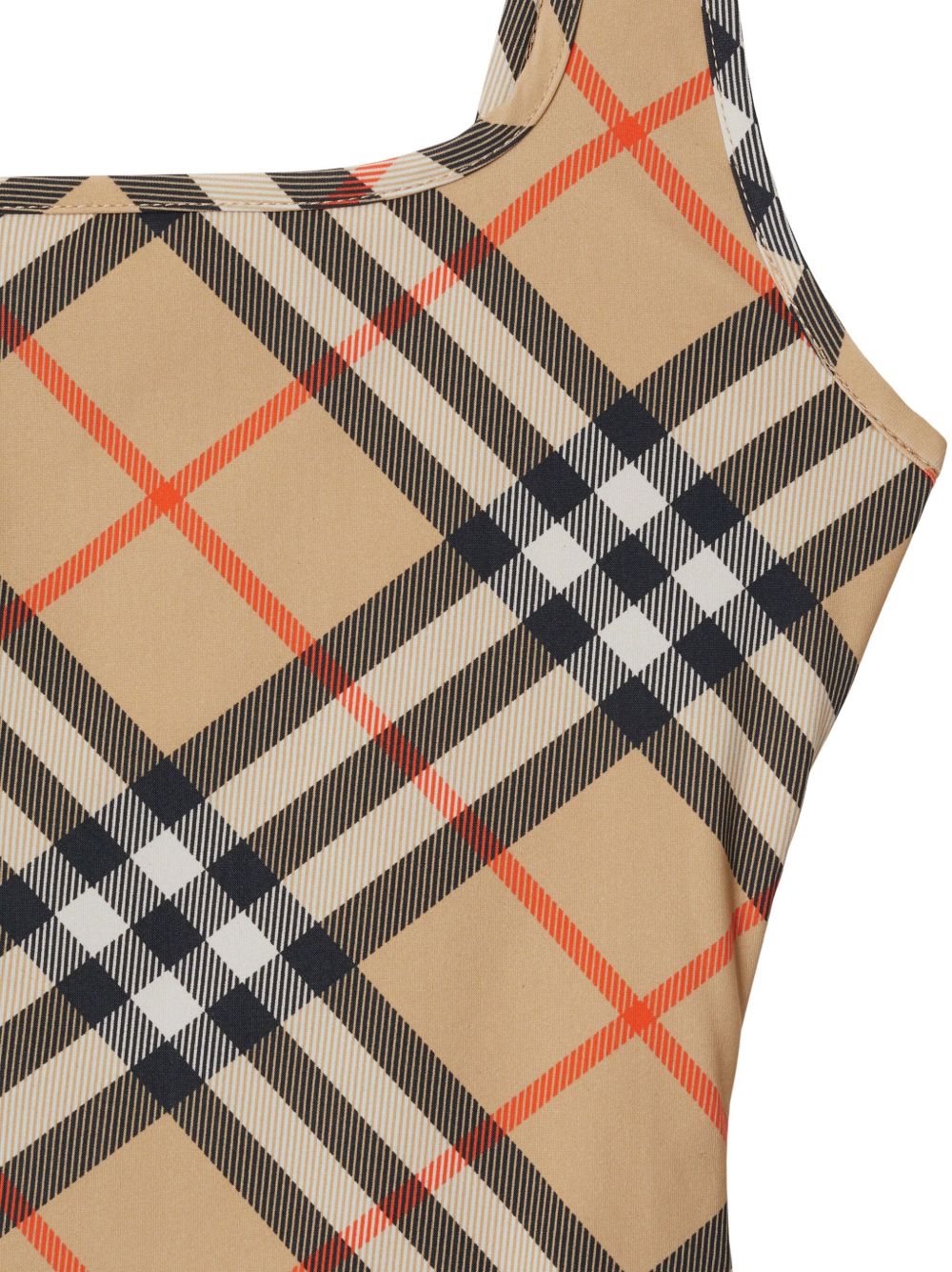 Burberry Check Pattern Swimsuit Glam Steals
