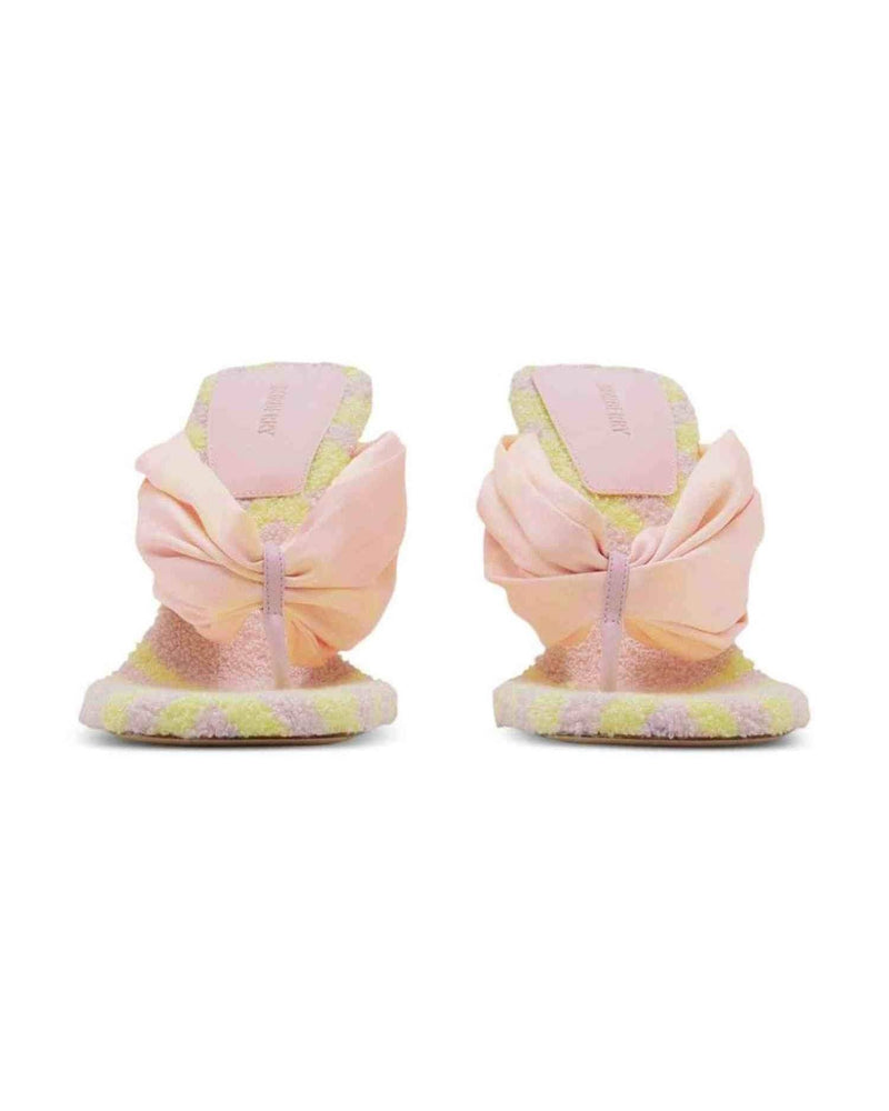 Burberry Check Pool 105mm Open Toe Sandals Glam Steals