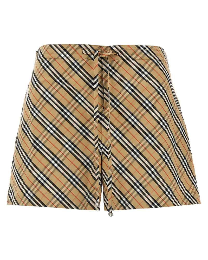 Burberry Check Shorts Glam Steals