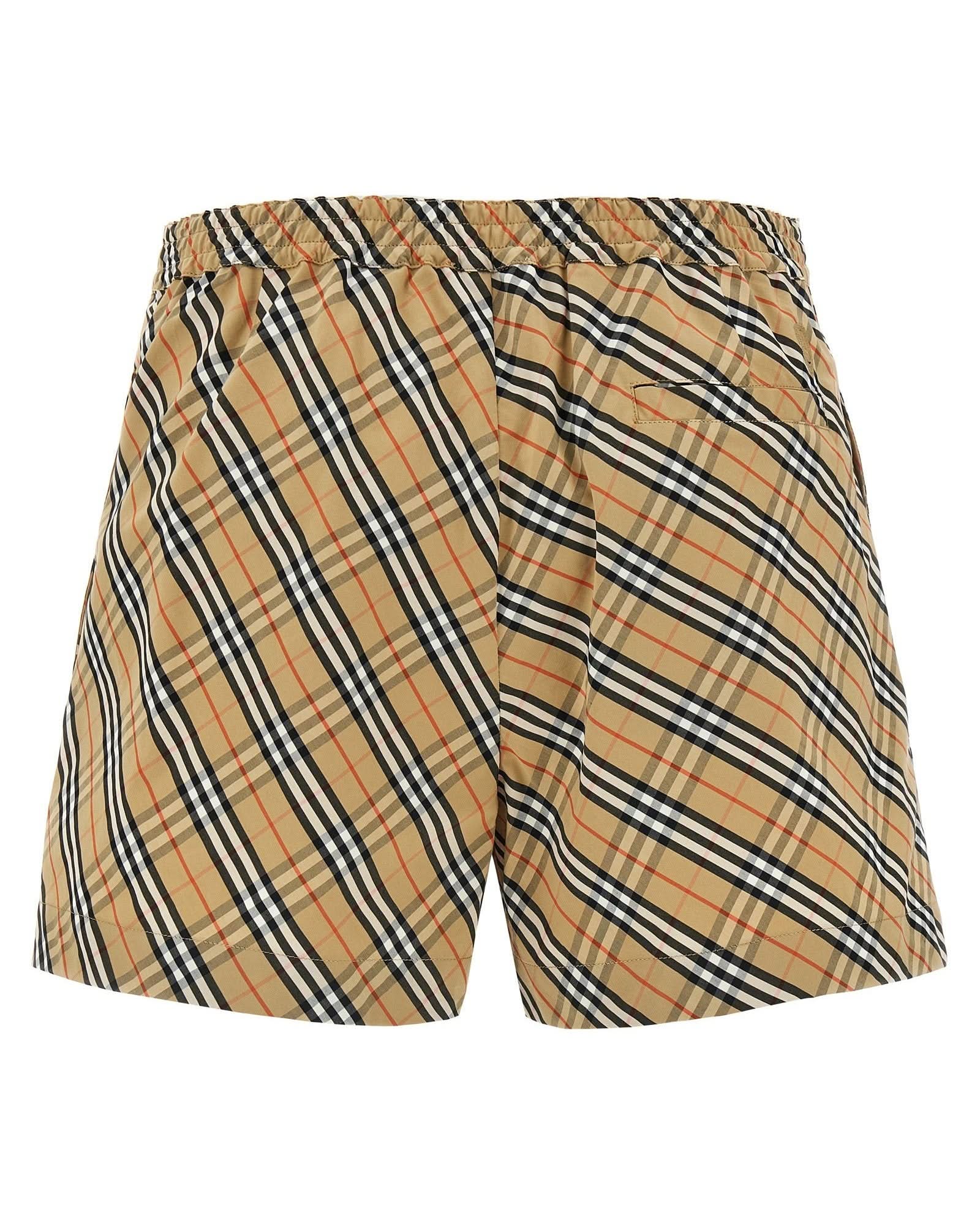 Burberry Check Shorts Glam Steals