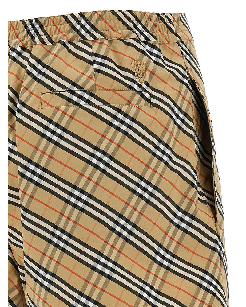 Burberry Check Shorts Glam Steals