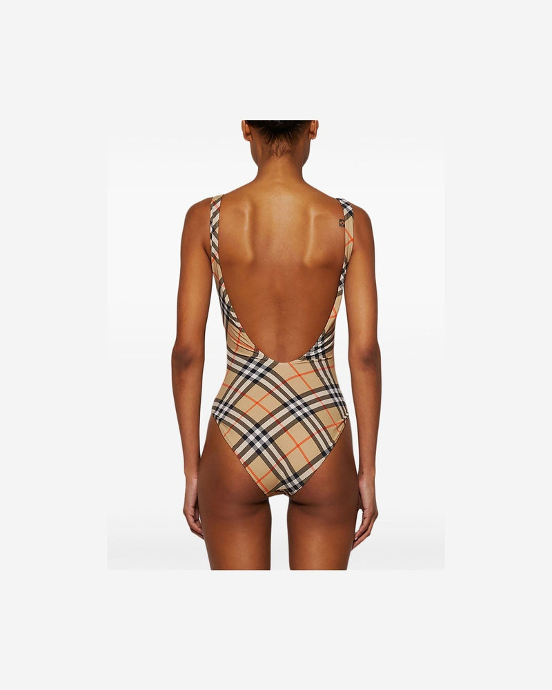 Burberry Check Swimsuit Glam Steals