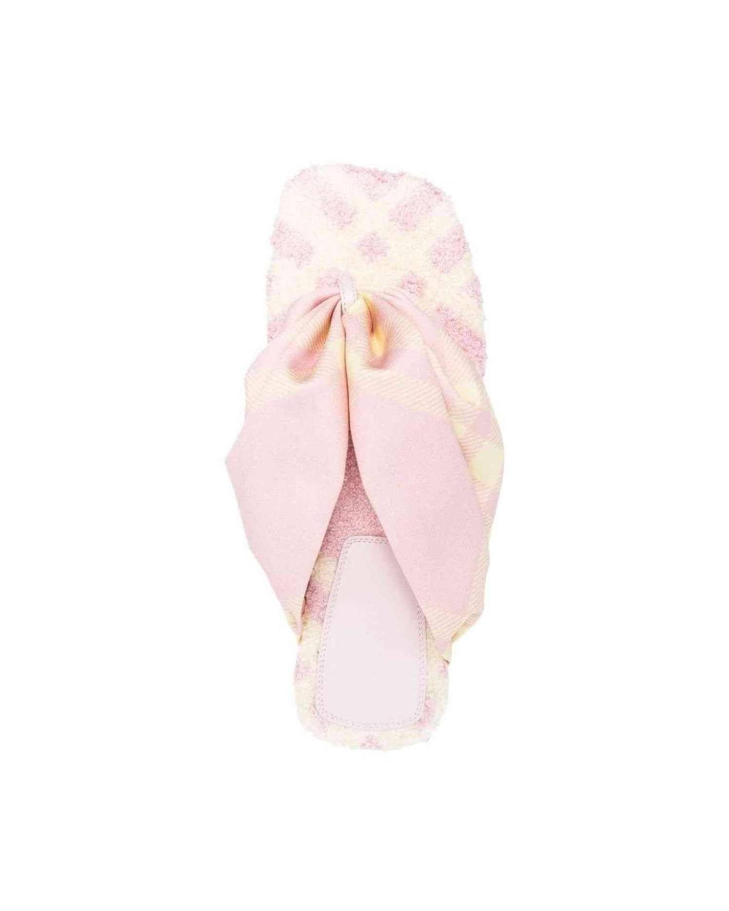Burberry Check Thong Sandals Glam Steals