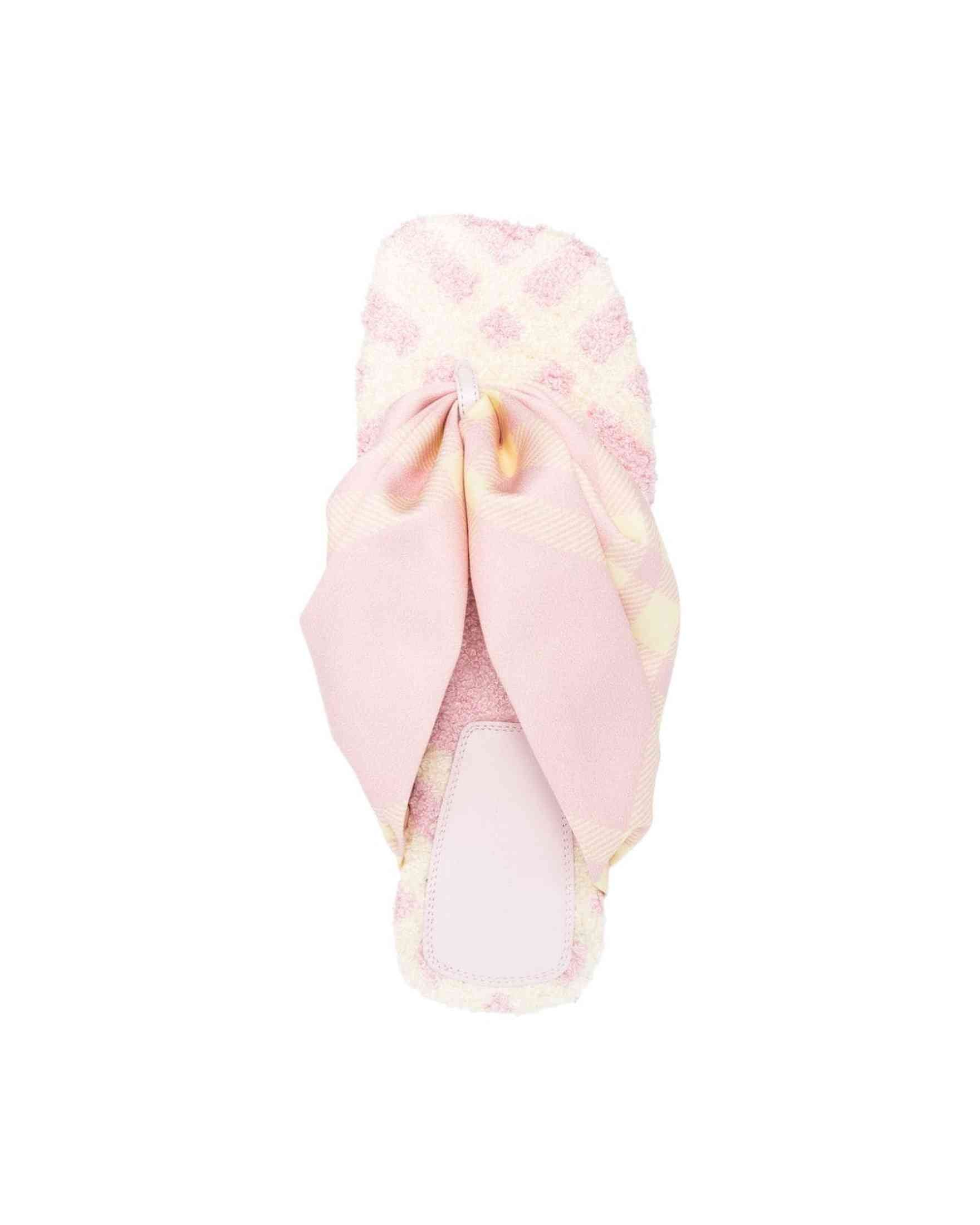 Burberry Check Thong Sandals Glam Steals