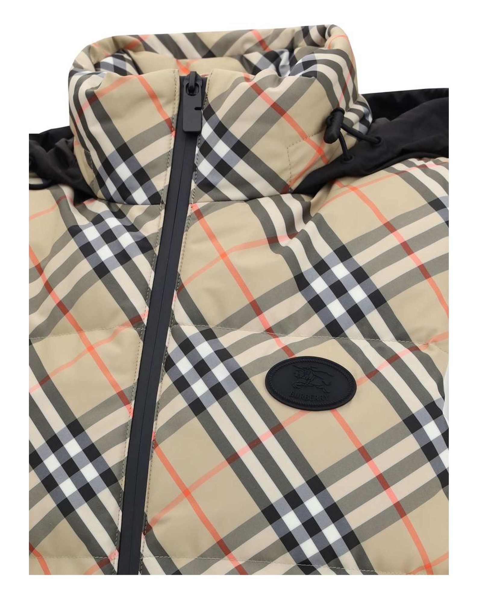 Burberry Check Vest Down Jacket Glam Steals