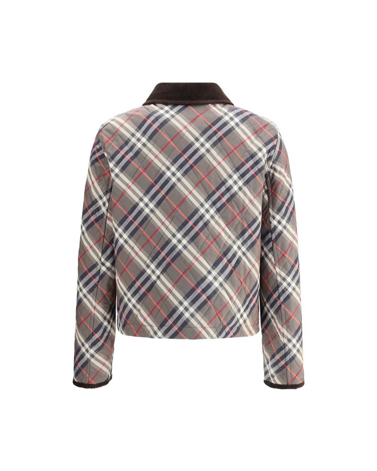 Burberry Check Wadded Jacket Glam Steals