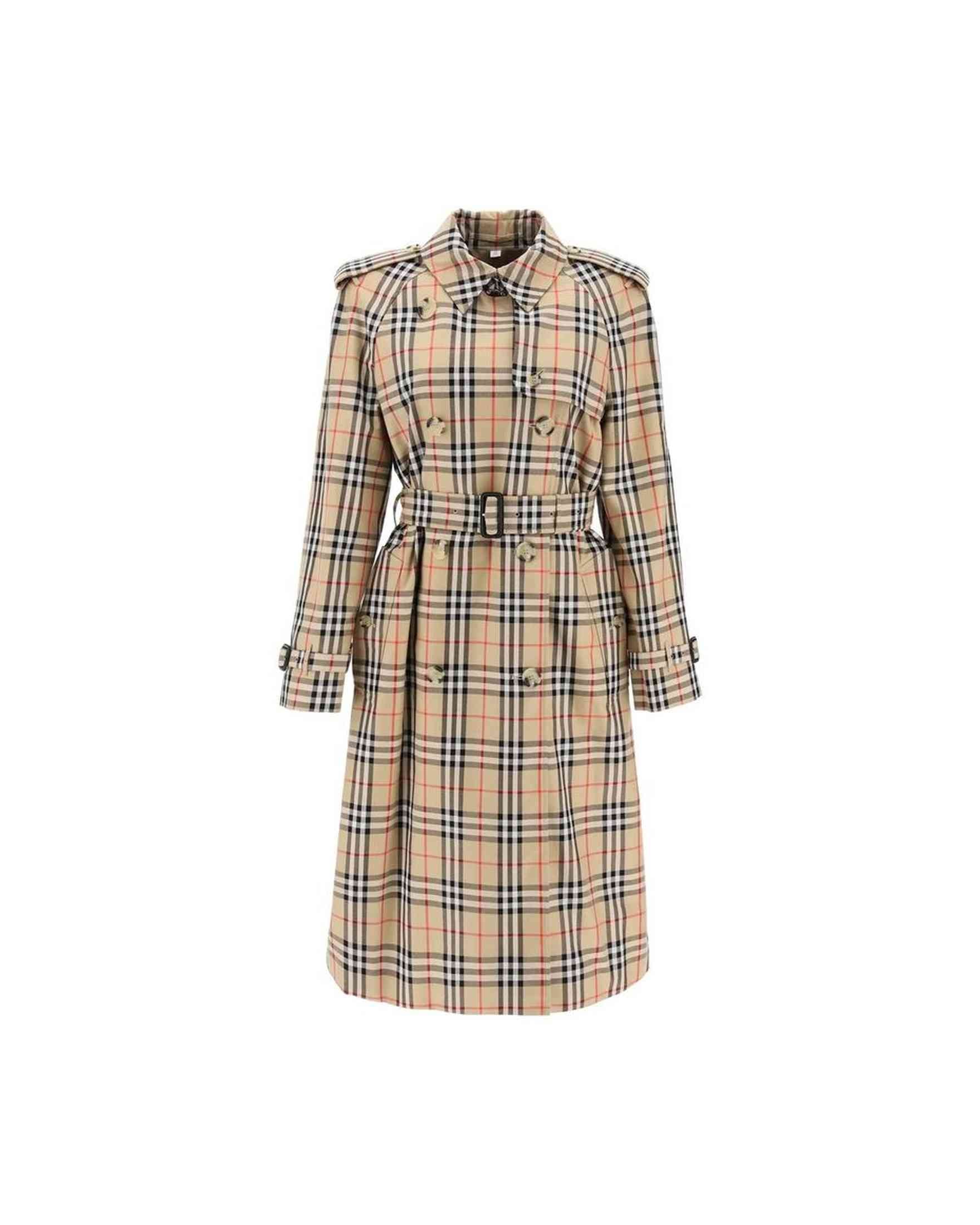 Burberry Checked Trench Glam Steals