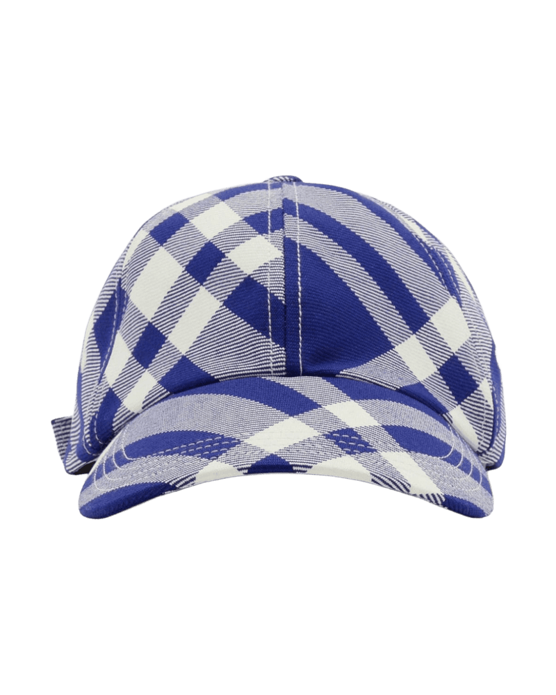 Burberry Checkered Baseball Cap Glam Steals