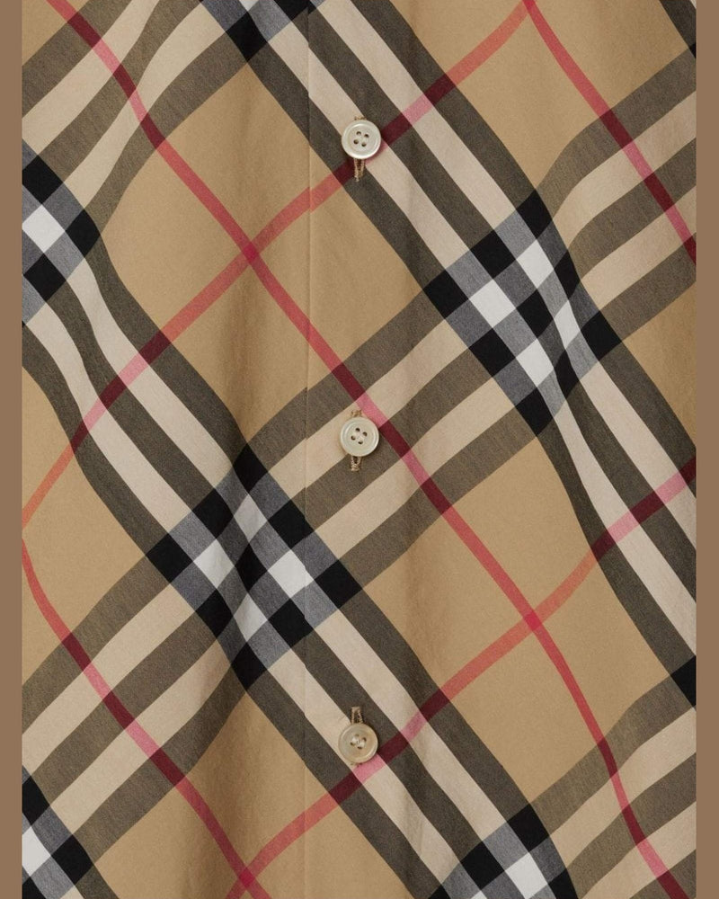 Burberry Checkered Shirt Glam Steals
