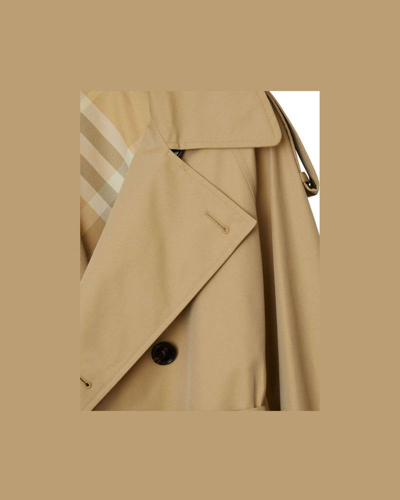 Burberry Cotton Belted Trench Coat Glam Steals