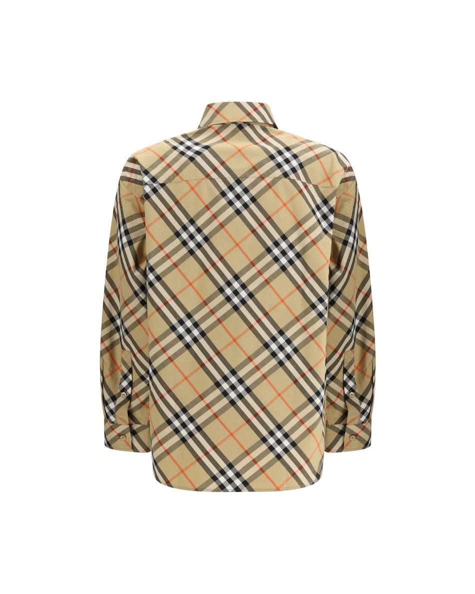 Burberry Cotton Pattern Shirt Shirts