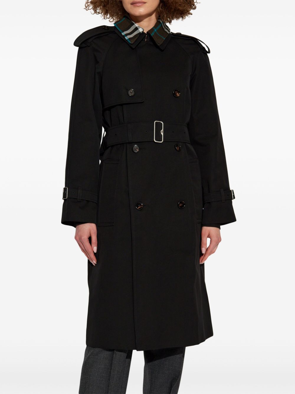 Burberry Detachable Collar Trench Coat Glam Steals