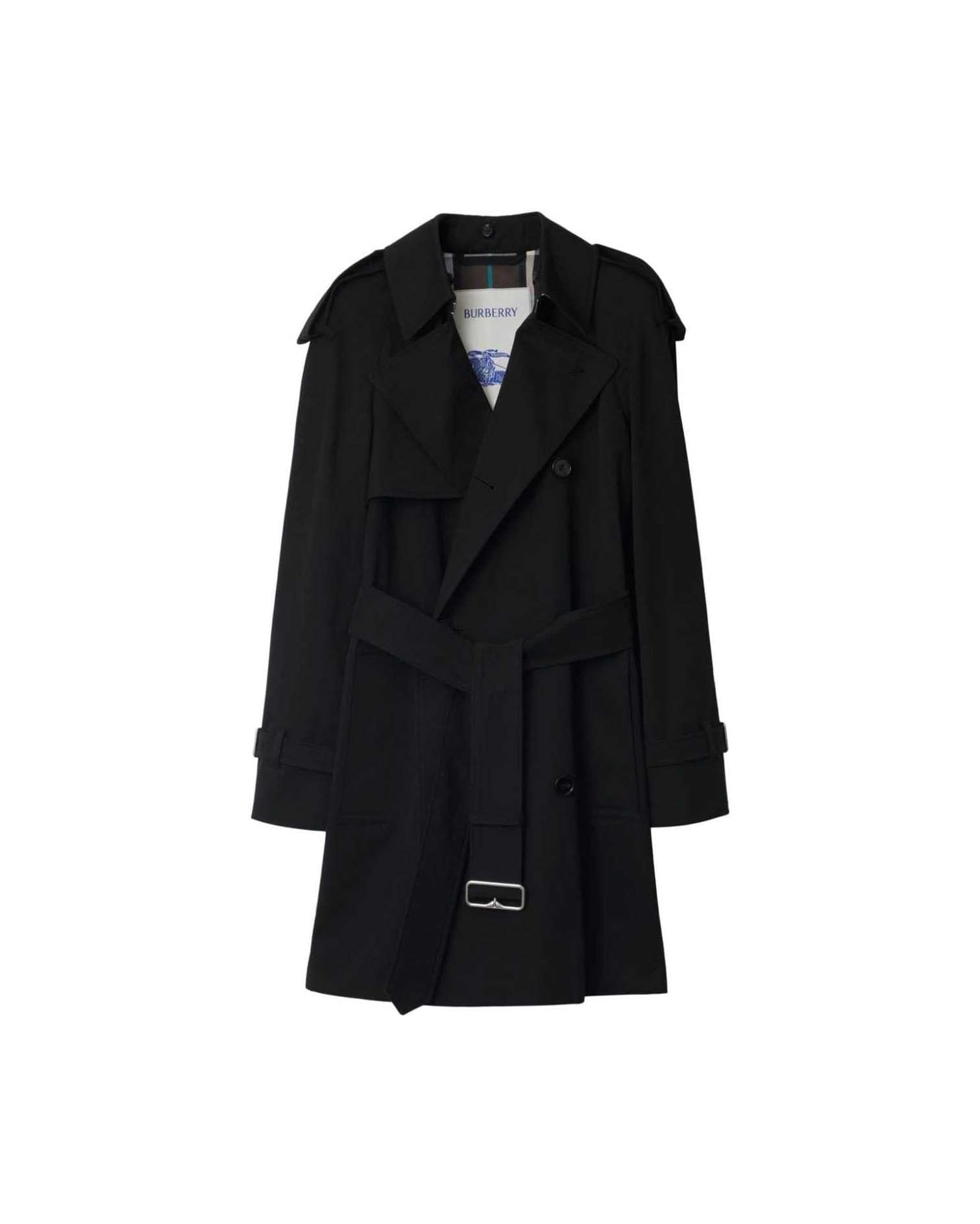 Burberry Detachable Collar Trench Coat Glam Steals