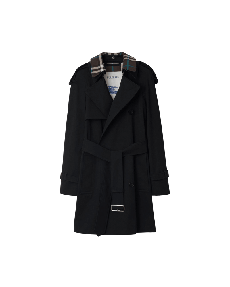 Burberry Detachable Collar Trench Coat Glam Steals