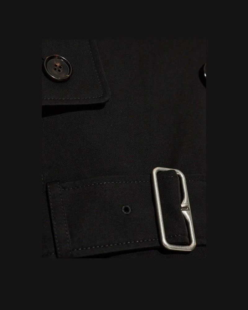 Burberry Detachable Collar Trench Coat Glam Steals